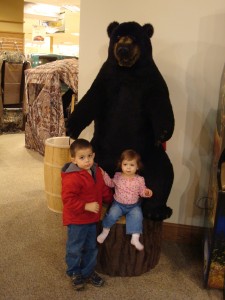 bear 007 Stryker and Peytra at Cabela's